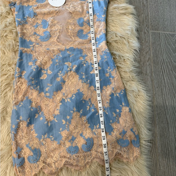 NWT Storia Aries Lace Mesh Mini Dress - Picture 14 of 14